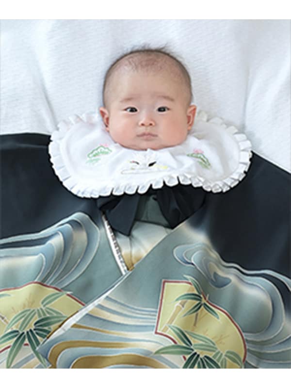 水戸市 大林写真館 お宮参り お兄ちゃんと赤ちゃん