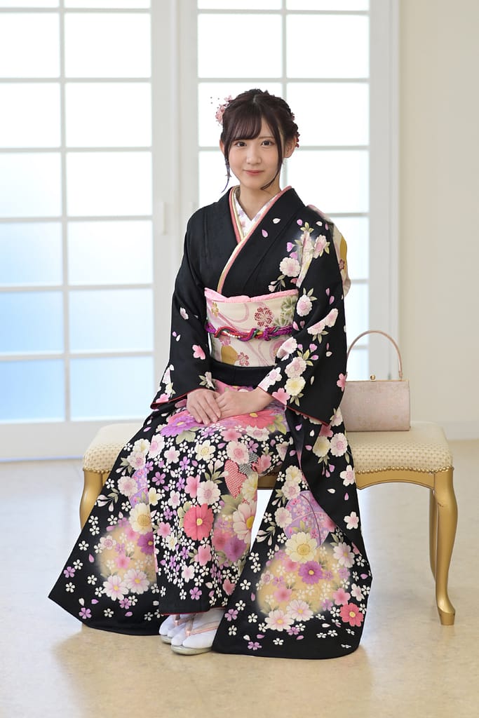 成人式前撮りで残す特別な一枚|水戸市 大林写真館