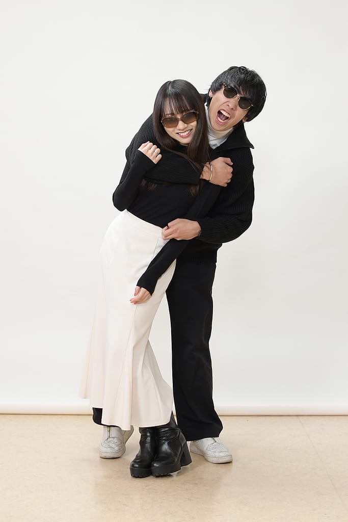 水戸市のセルフ写真館で撮影したカップル写真|大林写真館