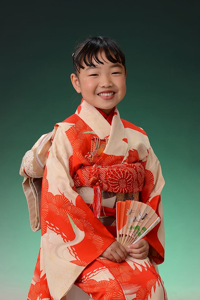 水戸市の写真館で撮影した七五三の記念写真|大林写真館